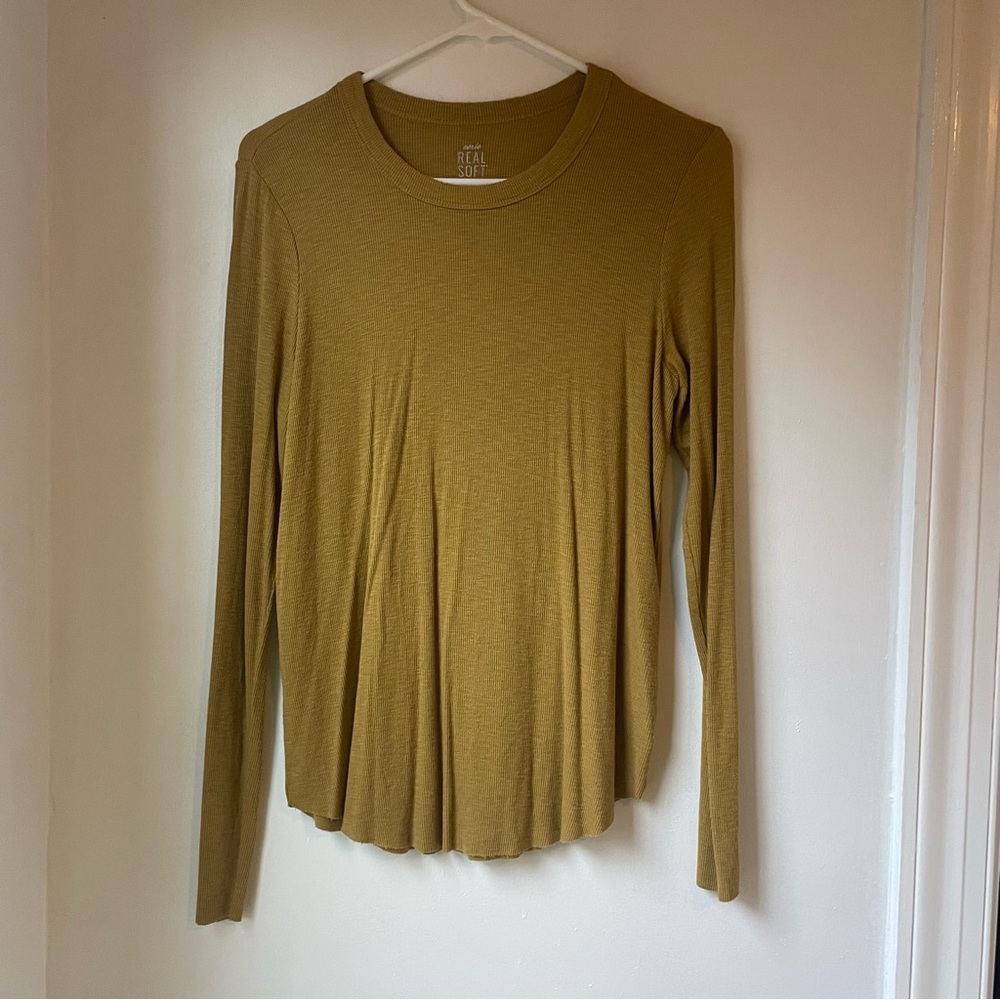 Aerie Real Soft Ribbed Shirt